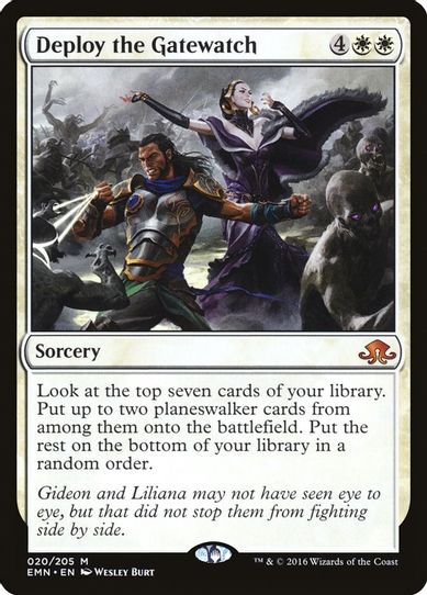 Deploy the Gatewatch (20) [Eldritch Moon]