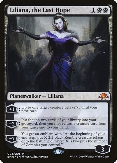 Liliana, the Last Hope (93) [Eldritch Moon]