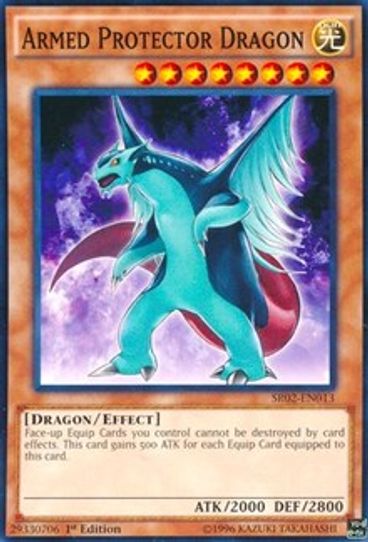 Armed Protector Dragon (SR02-EN013) [Structure Deck: Rise of the True Dragons]