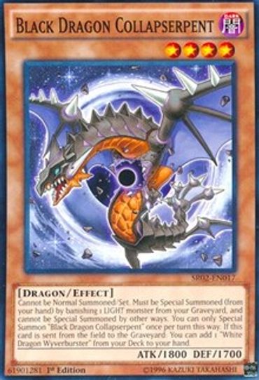 Black Dragon Collapserpent (SR02-EN017) [Structure Deck: Rise of the True Dragons]