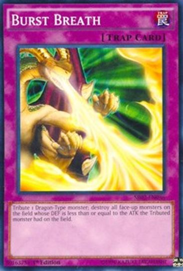 Burst Breath (SR02-EN036) [Structure Deck: Rise of the True Dragons]