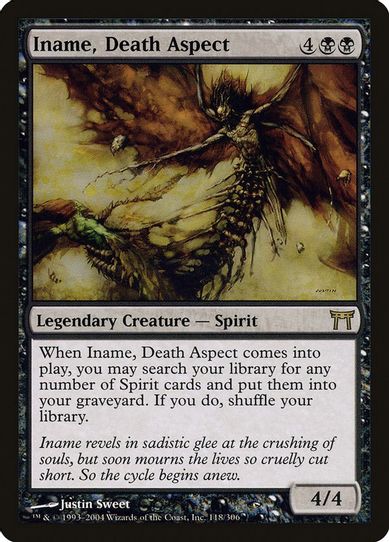 Iname, Death Aspect (118) [Champions of Kamigawa]