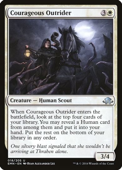 Courageous Outrider (18) [Eldritch Moon]