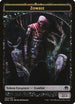 Zombie Token (4) [Eldritch Moon]
