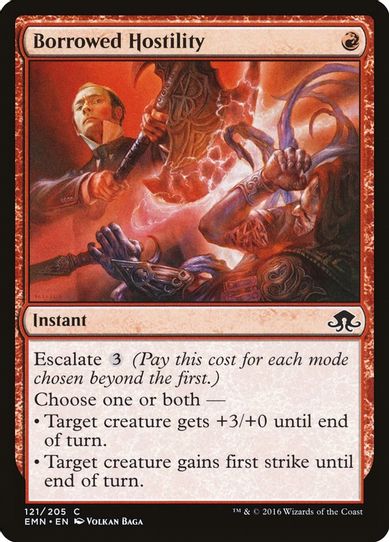 Borrowed Hostility (121) [Eldritch Moon]