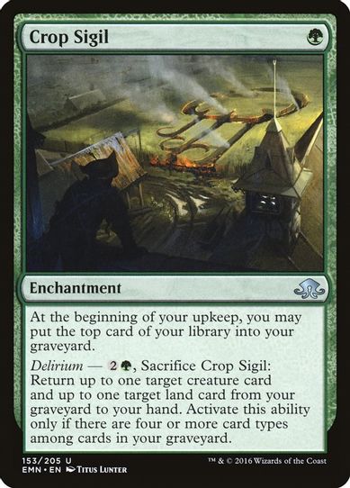 Crop Sigil (153) [Eldritch Moon]