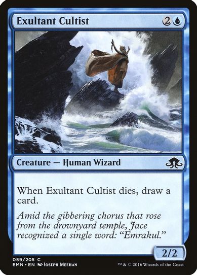 Exultant Cultist (59) [Eldritch Moon]