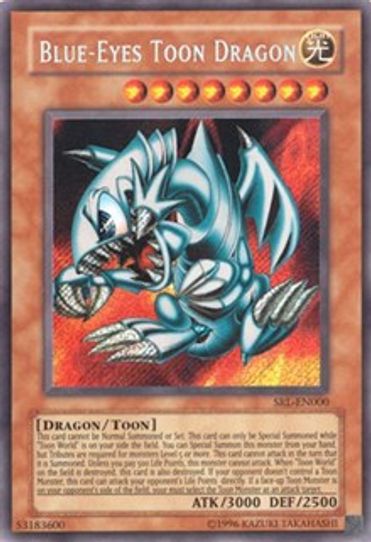 Blue-Eyes Toon Dragon (SRL-EN) (SRL-EN000) [Spell Ruler]