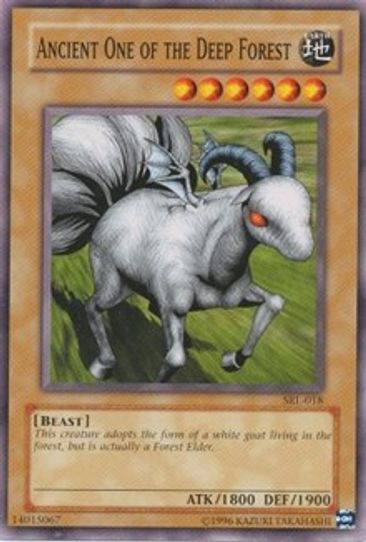 Ancient One of the Deep Forest (SRL-018) [Spell Ruler]