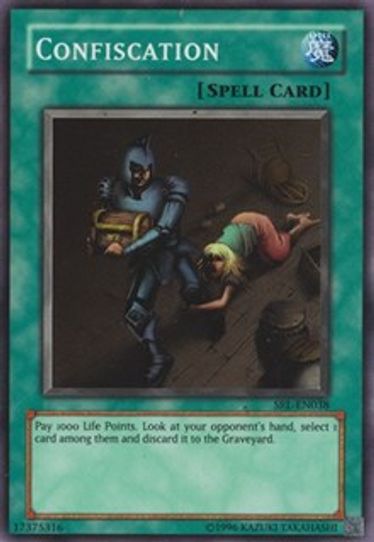 Confiscation (SRL-038) [Spell Ruler]