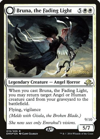 Bruna, the Fading Light (15) [Prerelease Cards]
