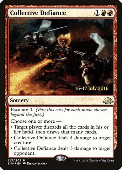 Collective Defiance (123) [Prerelease Cards]