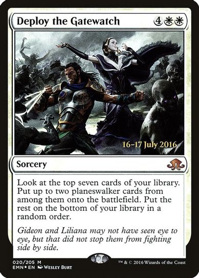 Deploy the Gatewatch (20) [Prerelease Cards]