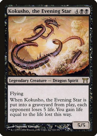 Kokusho, the Evening Star (122) [Champions of Kamigawa]