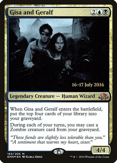 Gisa and Geralf (183) [Prerelease Cards]