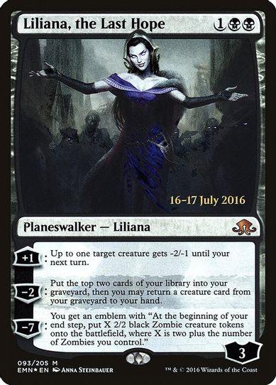 Liliana, the Last Hope (93) [Prerelease Cards]