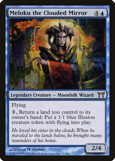 Meloku the Clouded Mirror (74) [Champions of Kamigawa]