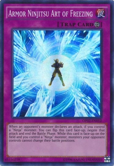 Armor Ninjitsu Art of Freezing (OP02-EN012) [OTS Tournament Pack 2]