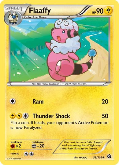 Flaaffy (39/114) [XY: Steam Siege]