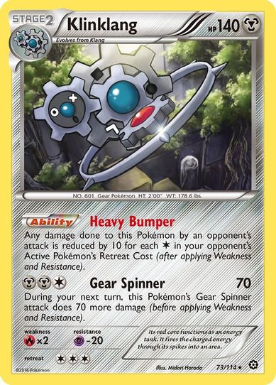 Klinklang (73/114) [XY: Steam Siege]