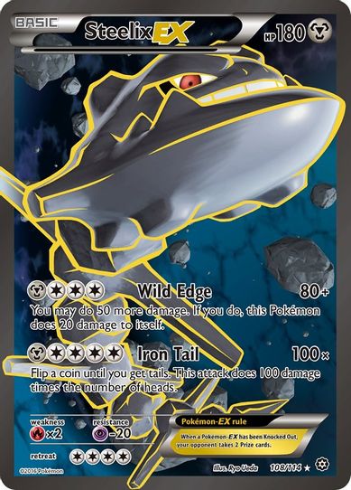 Steelix EX (Full Art) (108/114) [XY: Steam Siege]