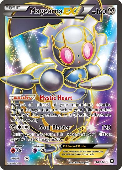 Magearna EX (Full Art) (110/114) [XY: Steam Siege]