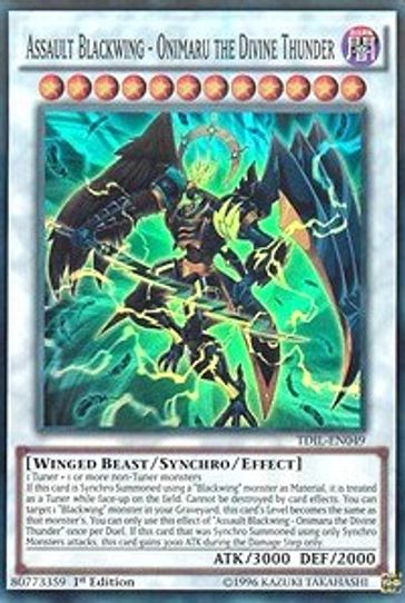 Assault Blackwing - Onimaru the Divine Thunder (TDIL-EN049) [The Dark Illusion]