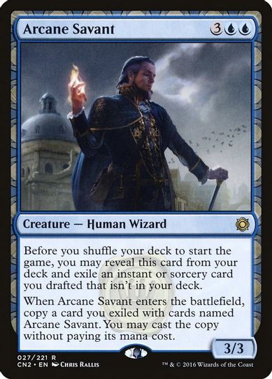 Arcane Savant (27) [Conspiracy: Take the Crown]
