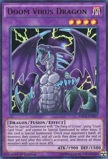 Doom Virus Dragon (DRL3-EN057) [Dragons of Legend: Unleashed]