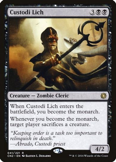 Custodi Lich (41) [Conspiracy: Take the Crown]