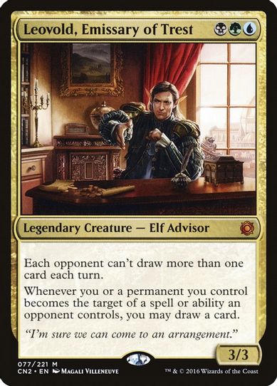 Leovold, Emissary of Trest (77) [Conspiracy: Take the Crown]