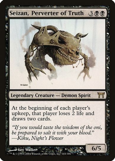 Seizan, Perverter of Truth (143) [Champions of Kamigawa]