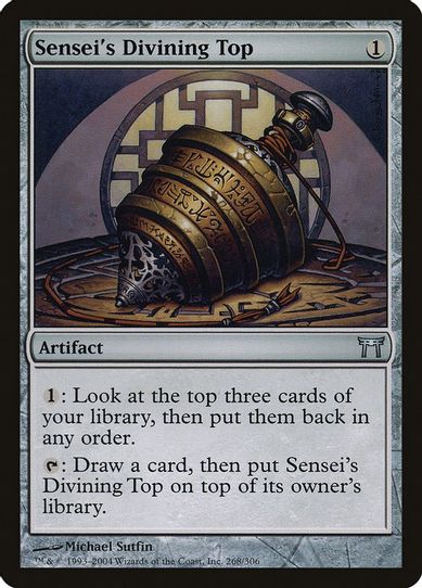 Sensei's Divining Top (268) [Champions of Kamigawa]