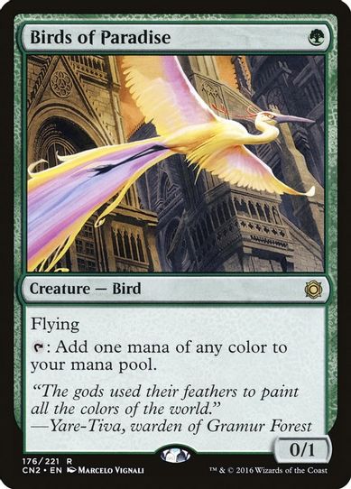 Birds of Paradise (176) [Conspiracy: Take the Crown]