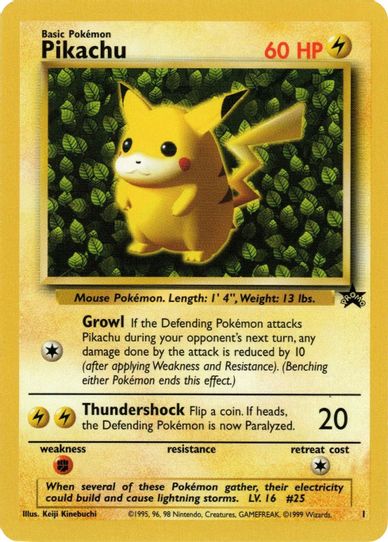 Pikachu (1/63) [WoTC Promo]