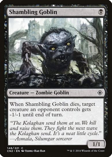 Shambling Goblin (148) [Conspiracy: Take the Crown]