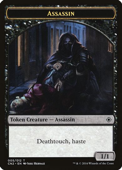 Assassin Token (5) [Conspiracy: Take the Crown]