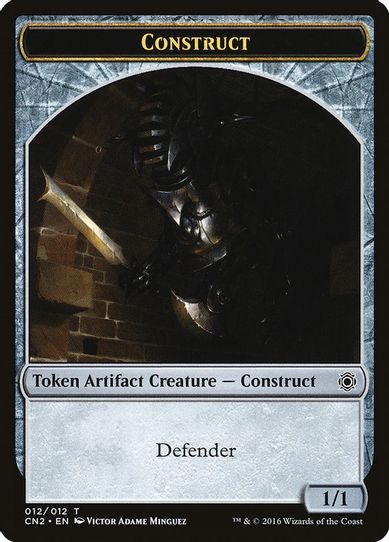 Construct Token (12) [Conspiracy: Take the Crown]