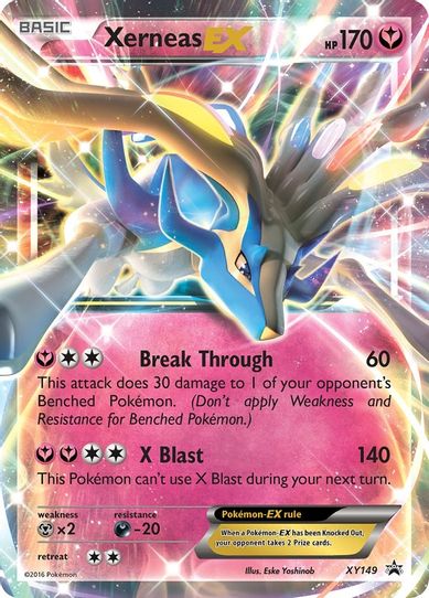 Xerneas EX XY149 (Shiny) [XY Promos]