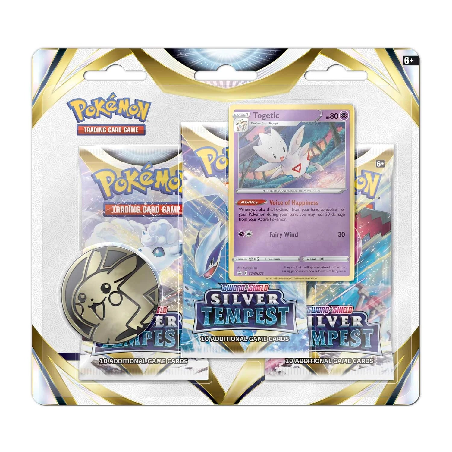 Silver Tempest 3-Pack Blister Packs & Cases