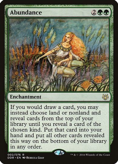 Abundance (2) [Duel Decks: Nissa vs. Ob Nixilis]