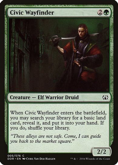 Civic Wayfinder (5) [Duel Decks: Nissa vs. Ob Nixilis]