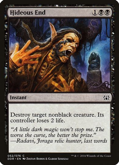 Hideous End (52) [Duel Decks: Nissa vs. Ob Nixilis]