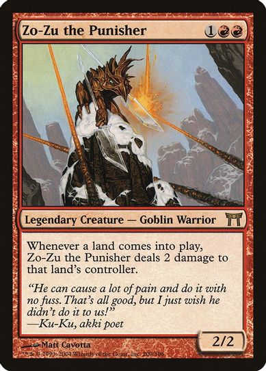 Zo-Zu the Punisher (200) [Champions of Kamigawa]