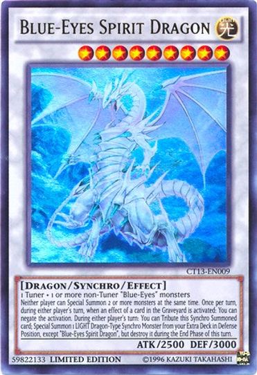 Blue-Eyes Spirit Dragon (CT13-EN009) [2016 Mega-Tins]