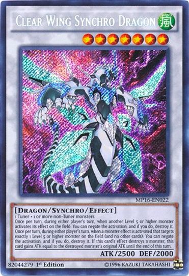 Clear Wing Synchro Dragon (MP16-EN022) [2016 Mega-Tins Mega Pack]