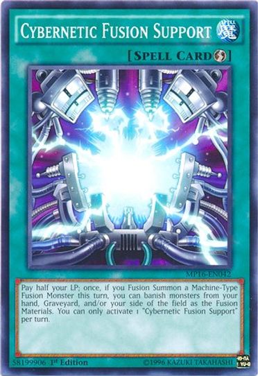 Cybernetic Fusion Support (MP16-EN042) [2016 Mega-Tins Mega Pack]