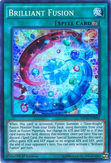 Brilliant Fusion (MP16-EN082) [2016 Mega-Tins Mega Pack]