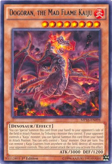 Dogoran, the Mad Flame Kaiju (MP16-EN098) [2016 Mega-Tins Mega Pack]