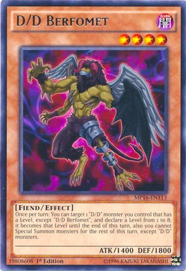 D/D Berfomet (MP16-EN113) [2016 Mega-Tins Mega Pack]